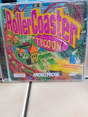 Hasbro Interactive RollerCoaster Tycoon PC CD-ROM 1999 Aufbausimulation PAL