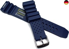 Sulla Professionelles KAUTSCHUK SILIKON ARMBAND TAUCHER DIVER 18 mm, 20 mm, 22