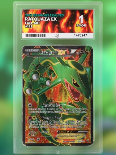 Rayquaza-EX graded ACE 1 for sale on eBay