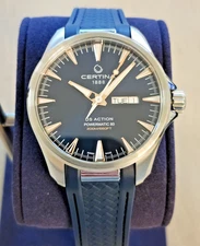 CERTINA ‘DS Action’ Powermatic 80 Automatic Blue 41mm Swiss Made