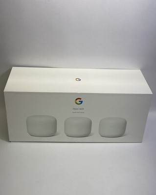 Google Nest Wifi Router and 2 Points
