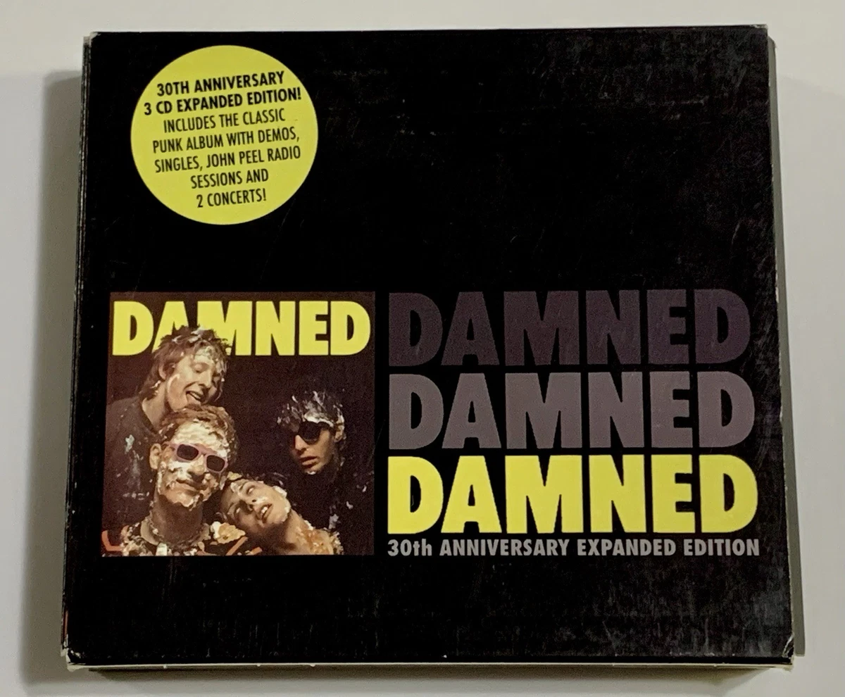 The Damned 30th Anniversary Expanded Edition 3-Disc CD Boxset 2007 