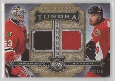 2006-07 Artifacts Tundra Tandems Gold 6/10 Nikolai Khabibulin Martin Havlat 1o3