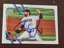 2021 Topps ALEX YOUNG Diamondbacks In-Person Signed AUTO