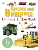 Dk - Diggers Dumpers Ultimate Sticker Book - Paperback - G245Z