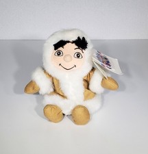 Disney Store It's A Small World Alaska Eskimo Inuit Boy Beanbag Plush Toy 8" NWT