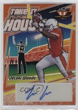 2022 Leaf Valiant Take it to the House Orange 10/25 Jelani Woods Auto g2u