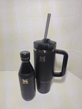 Image of Stanley x JENNIE BLACKPINK Quencher LUXE 30oz Tumbler & 12oz Slim Bottle Bundle