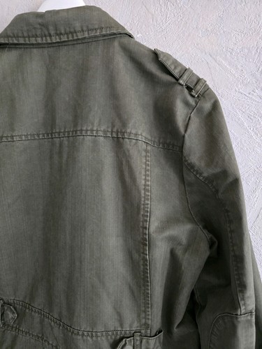 giacca edc by esprit uomo utility militare cotone taglia L kaki - Foto 11 di 11