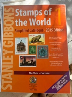 Stanley Gibbons 2015 Stamps of the World full set of 6 good condition light use