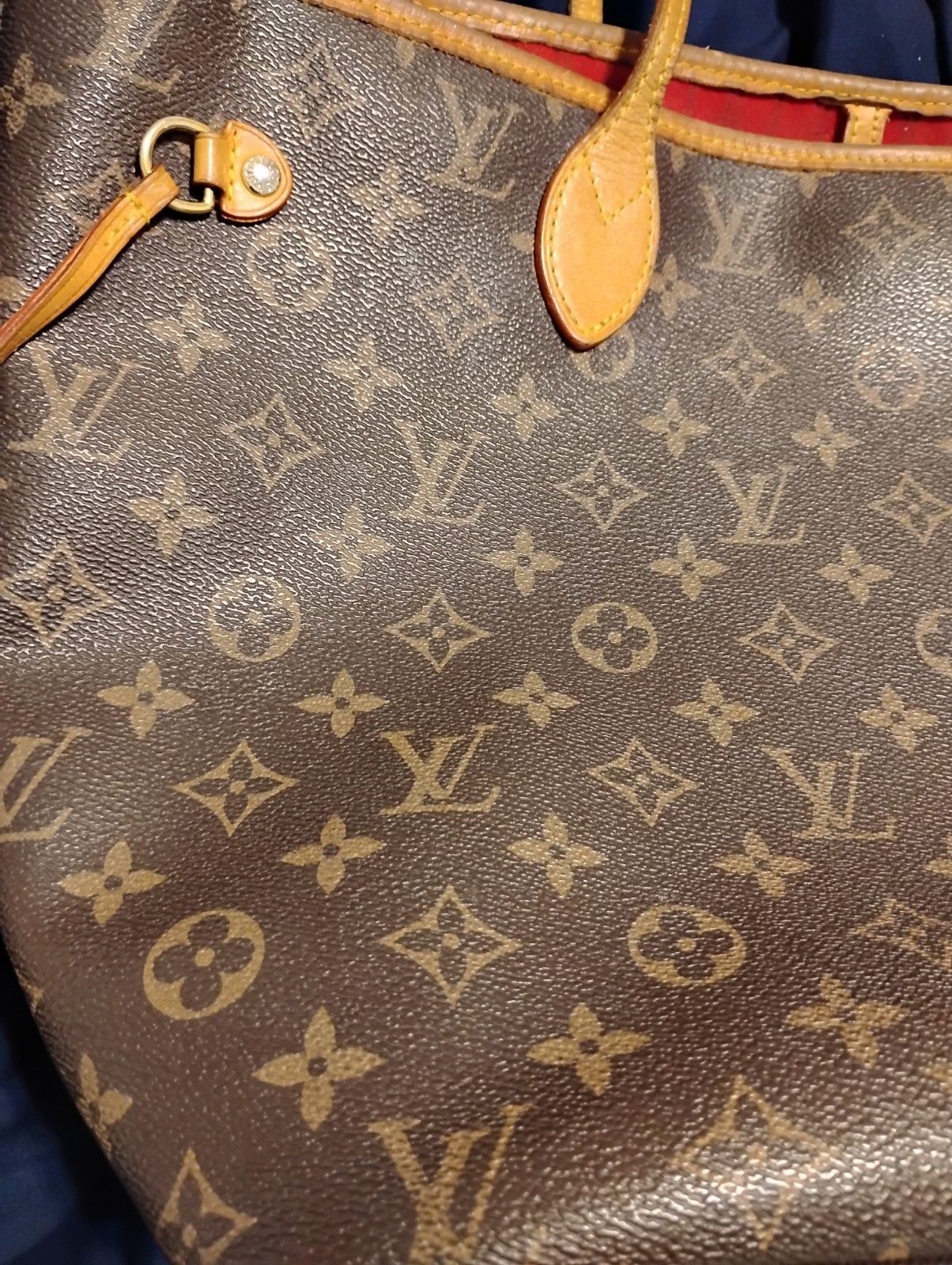Louis Vuitton Neverfull Tote GM Brown Canvas Monogram