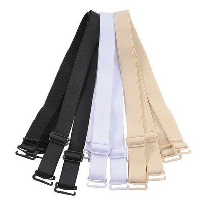 Closecret Women's Convertible Bra Straps with 12mm Width Band, 3 Colors 
