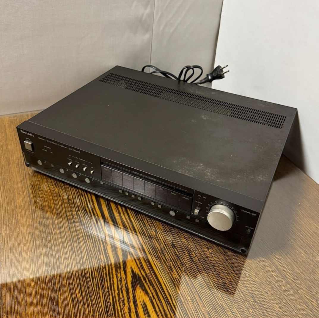 Technics SU-A6MK2 Stereo DC Control Amplifier Preamplifier Black
