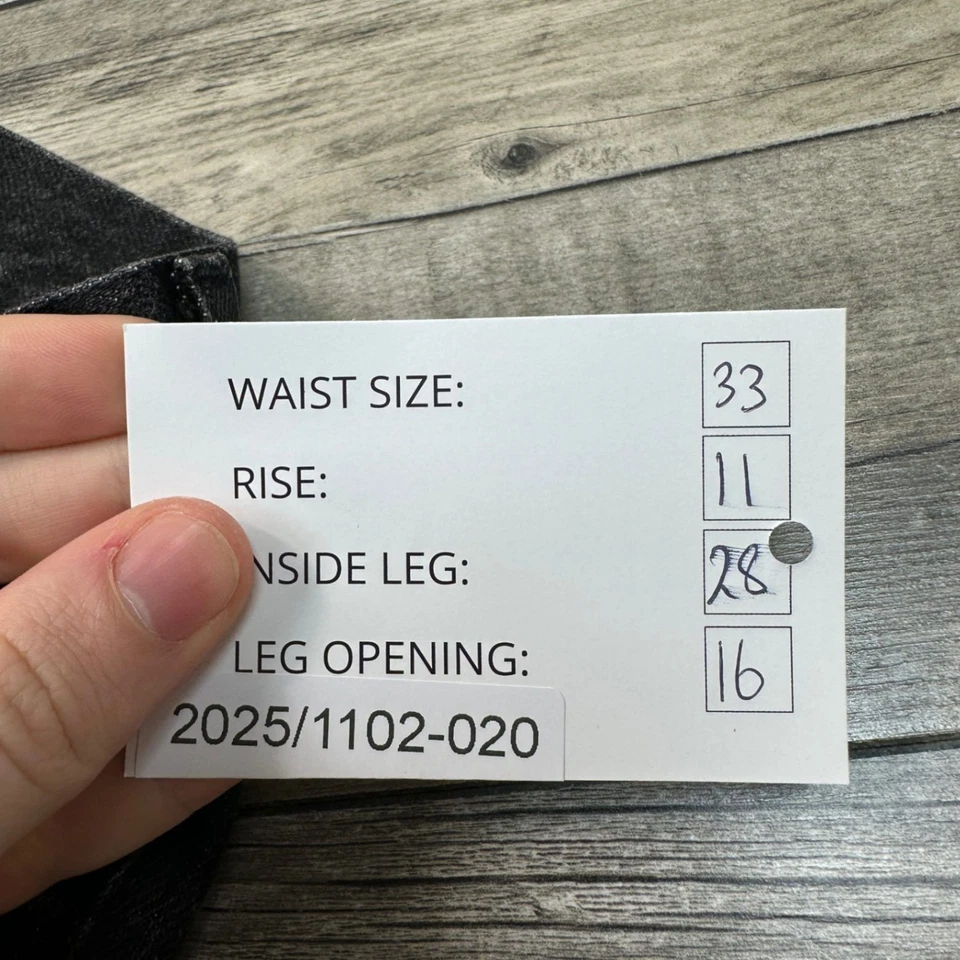 Versace джинсы Couture черный джинсовой ткани джинсы регулярный прямой крой мужской W33 L28 - Изображение 2 из 4