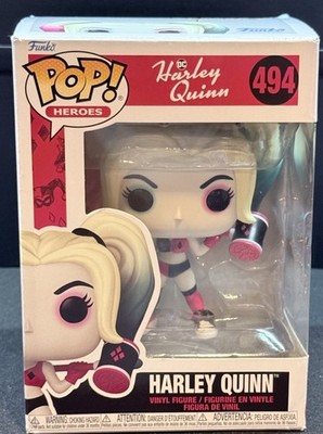 Funko Pop Heroes Harley Quinn #494 DC Vinyl Figure w/ Protector