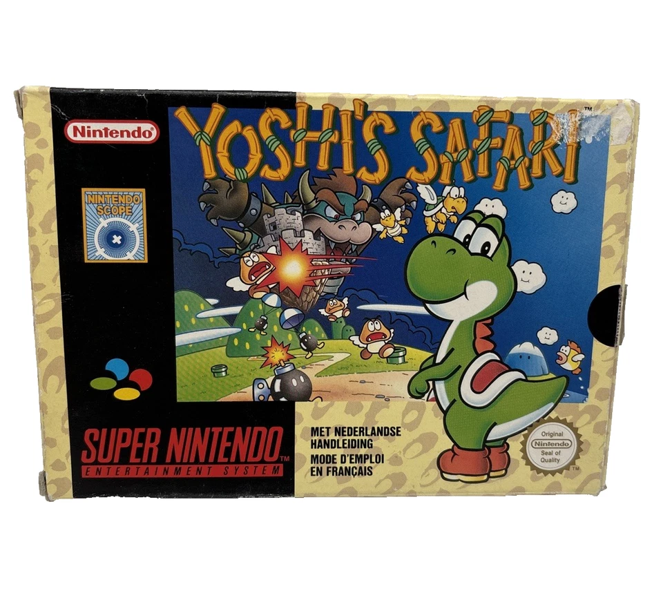 Yoshis Safari Super Nintendo SNES Gebraucht in OVP mit Anleitung CIB Rarität - Bild 2 von 4