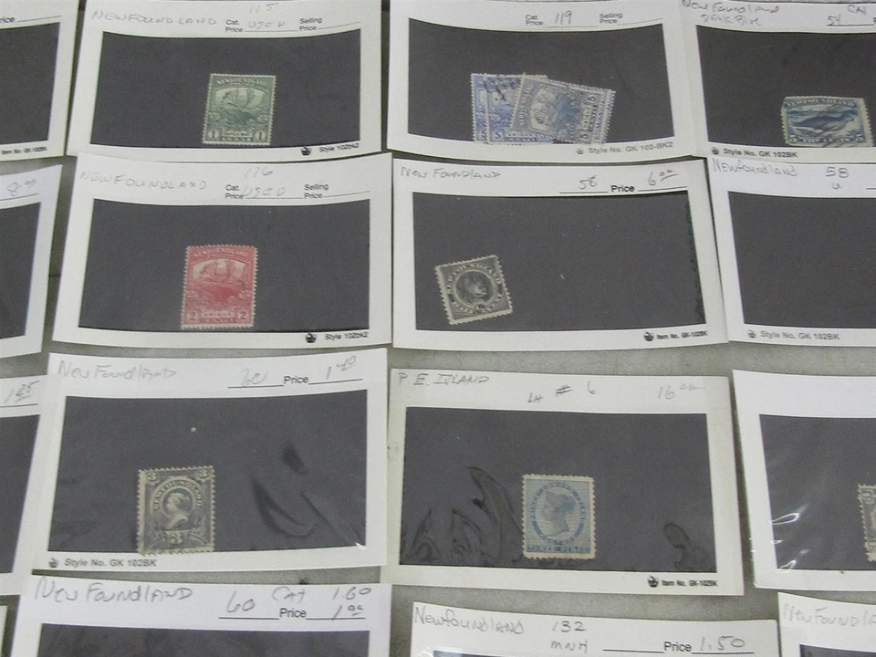 Nystamps Canada Newfoundland many mint old stamp collection high cost d13pc - Image 4 of 4
