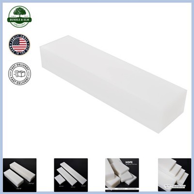 Rectangular HDPE Plastic Block for Home Improvement and Machining Tasks