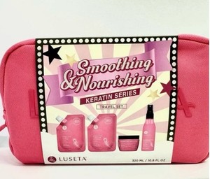 Luseta Keratin Series Travel Set. Mask. Shampoo Conditioner. Heat Spray.  NEW