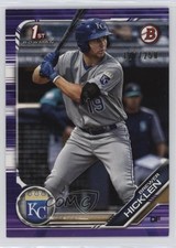 2019 Bowman Prospects Purple 127/250 Brewer Hicklen #BP-72 15fy