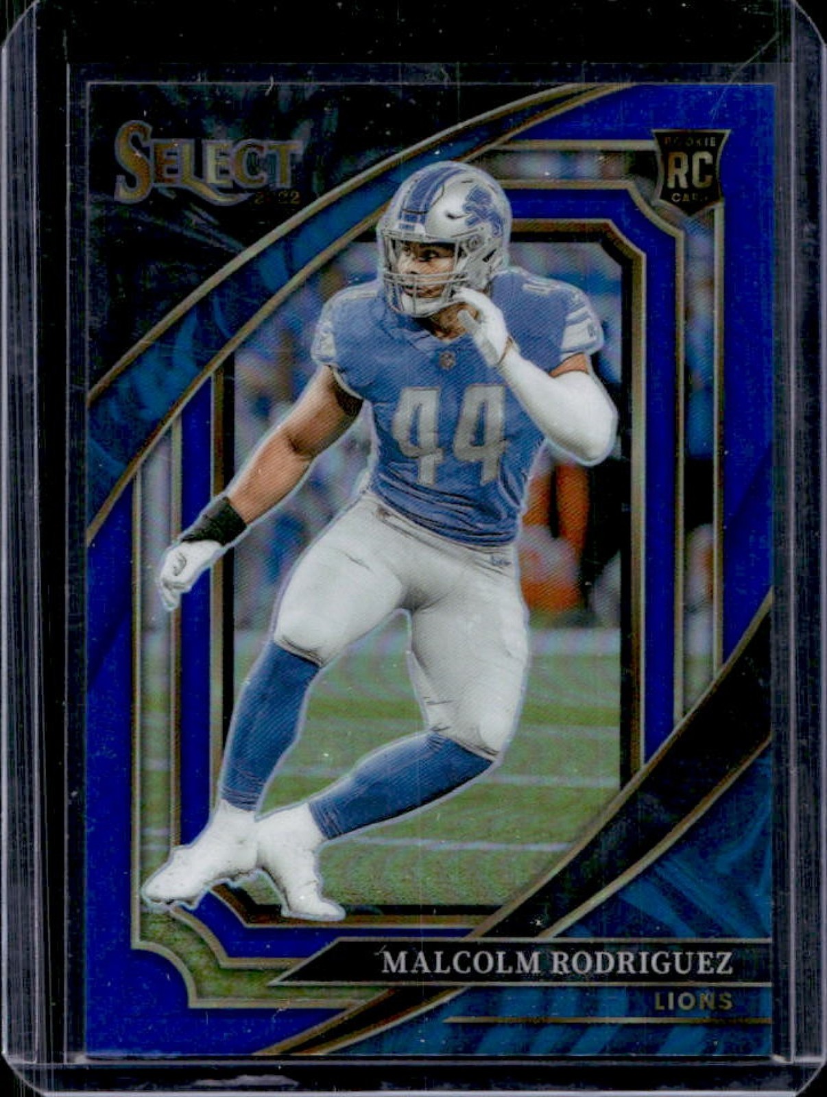 Malcolm Rodriguez Panini Select #328 Blue