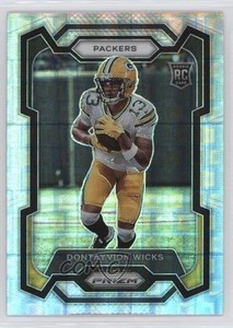 2023 Panini Prizm Rookies Pandora Prizm /400 Dontayvion Wicks #333 Rookie RC