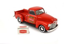 Coca-cola 143 1953 Chevy Pickup Model Red Coca-cola 143 1953 Chevy Pickup Model Red