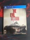 Evil Within (Sony PlayStation 4, 2014) With The Slip Cover! Complete & Tested!!