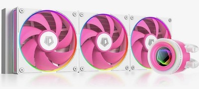 ID-COOLING FX360 INF Pink Edition 360mm Liquid CPU Cooler, AIO Cooler SEALED