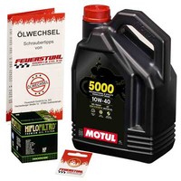 Honda CB 650 (RC03) 79-82, Motul 10W40 ÖL + Hiflo ÖLfilter, MotoröL Set
