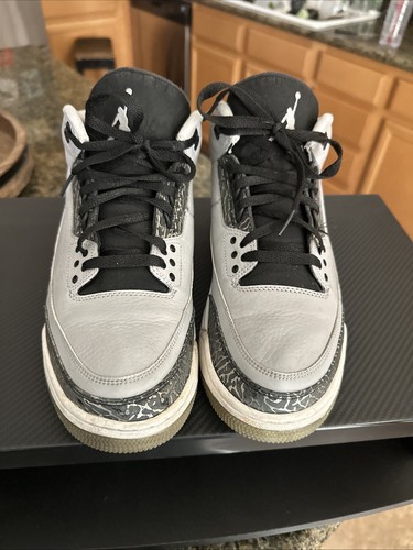 Size 11 - Air Jordan 3 Retro Wolf Grey - Picture 3 of 15