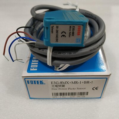 NEW E3G-8MX+MR-1+BR-1 photoelectric switch In Box For FOTEK Free Shipping