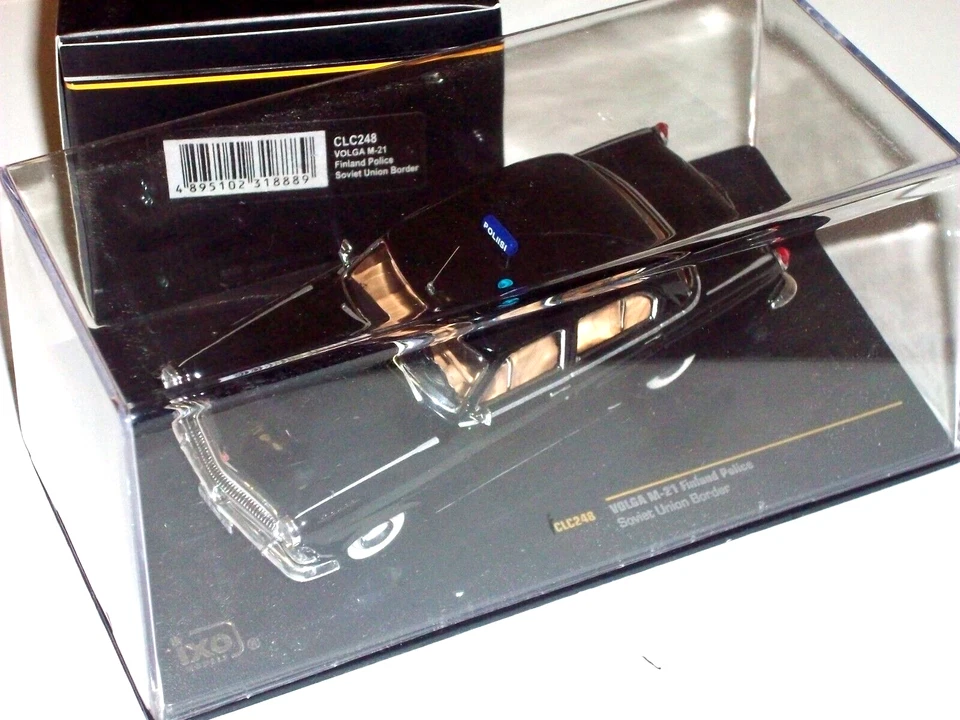 IXO 1/43 CLC248 VOLGA M21 FINLAND Police Soviet Union Border Rare! NLA! Htf! - Immagine 3 di 4