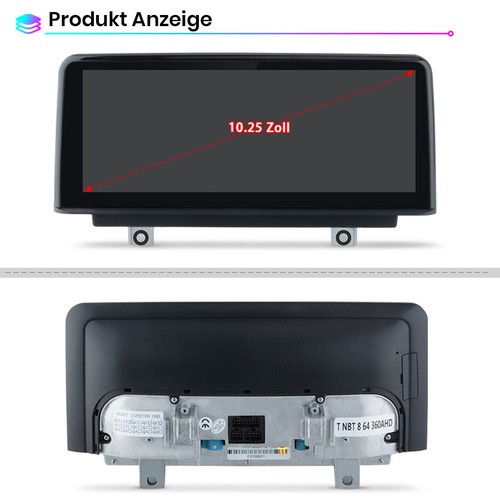 für BMW F30 F31 F32 F33 NBT 10,25'' SWC GPS Navi 4G Autoradio CarPlay Android 13 - Bild 9 von 10