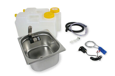 230V Camping Spüle Bausatz Waschbecken Spülbecken Produktbild-Vorschau 11