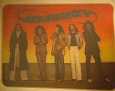 JOURNEY GROUP SHOT VINTAGE 1970's ROCK ROLL IRON ON TRANSFER -NICE B-14