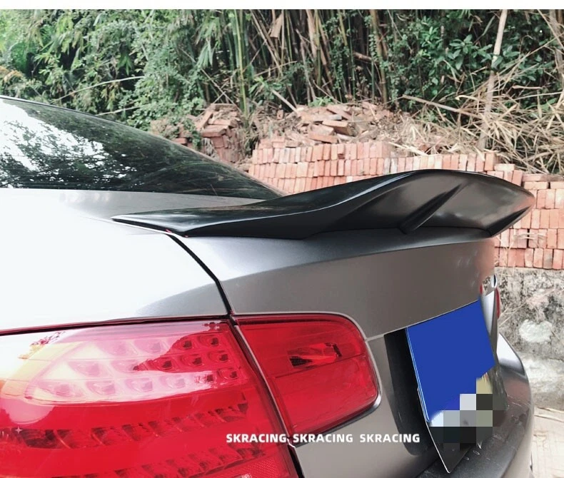 Glossy Black Rear Trunk Spoiler Wing Fits 2006-2012 BMW E92 Coupe 328i 335i M3 - Image 4 of 4