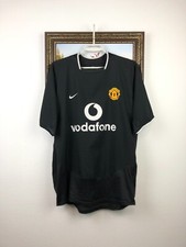 Manchester United football shirt 2003 Soccer V. Nistlerooy #10 Nike Jersey Sz L