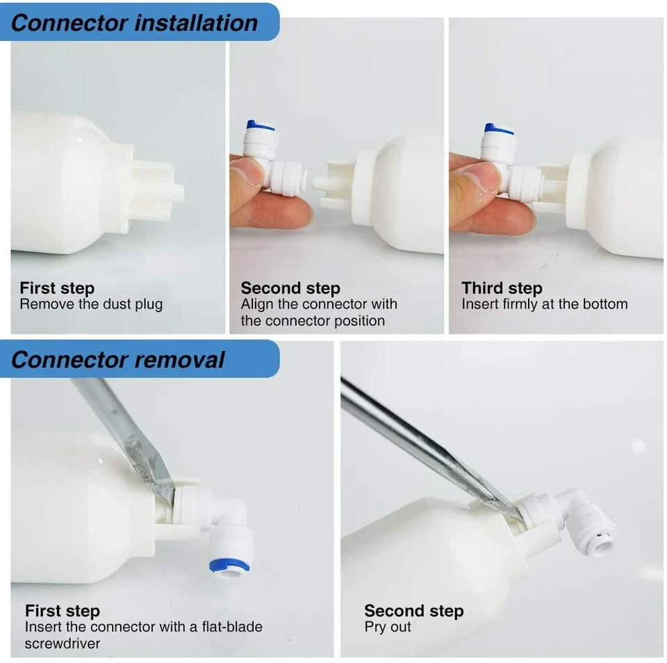 5 Pack Alkaline Water Filter Replacement for 5/6 Stage Reverse Osmosis RO System - Image 3 of 4