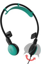 Bengdii Bee Off Ear Headphones Max Comfort Ear Speakers Green w/ Volume Limiter