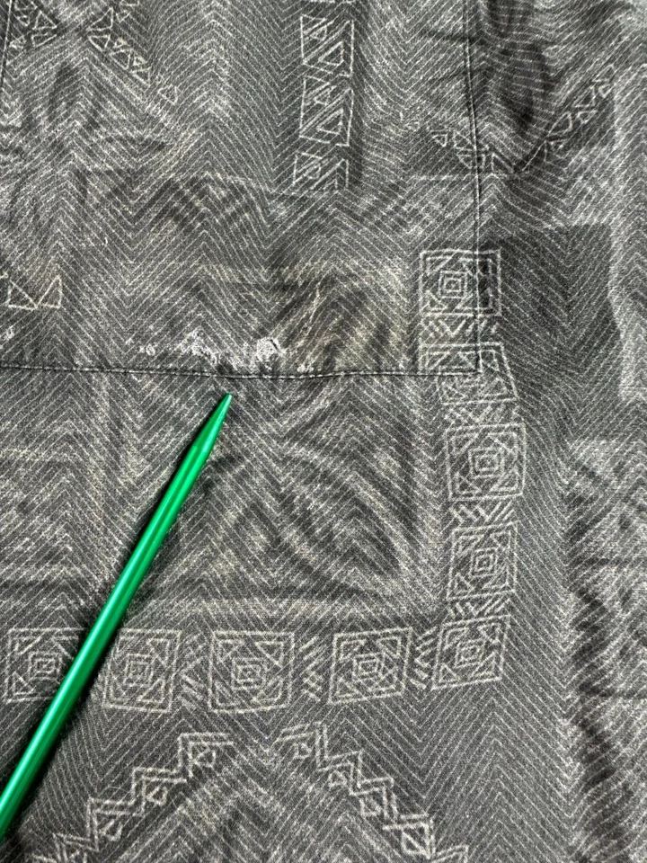 Campia Moda коротким рукавом на пуговицах темно-синий геометрический рубашка мужчин 2XLT - Изображение 4 из 4