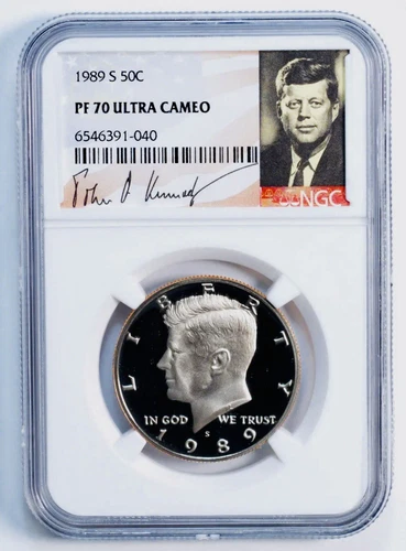 1989-S PF70 Kennedy Half Dollar NGC PF 70 UC 6546391-040