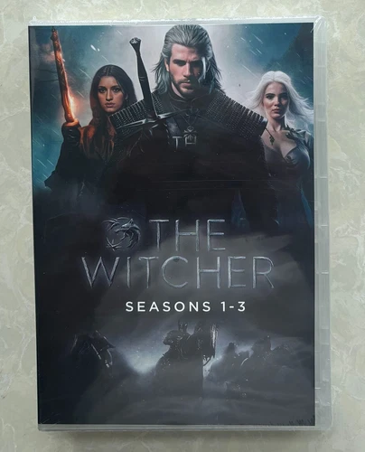 The Witcher: The Complete season 1-3 (DVD, 2024, 9-Disc Set)