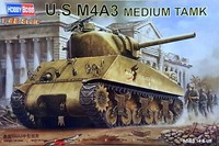 Hobby Boss 84803 Us M4A3 Medium Tank 1:48 Neu, Bauteile Versiegelt In Ovp