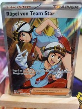 Rüpel von Team Star FA Trainer 242/198 DE NM pokemon