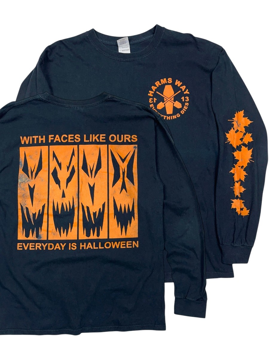 Vintage 00s Harms Way x Type O Negative Long Sleeve Shirt Men's