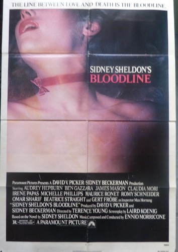 Bloodline movie poster/Sidney Sheldon´s/Audrey Hepburn/One sheet/1979 /1
