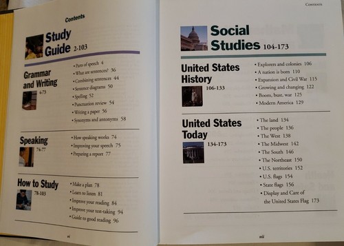 Southwestern Student Handbook Set Volumes 1-3 Homeschool Science Math Geography - Picture 5 of 24