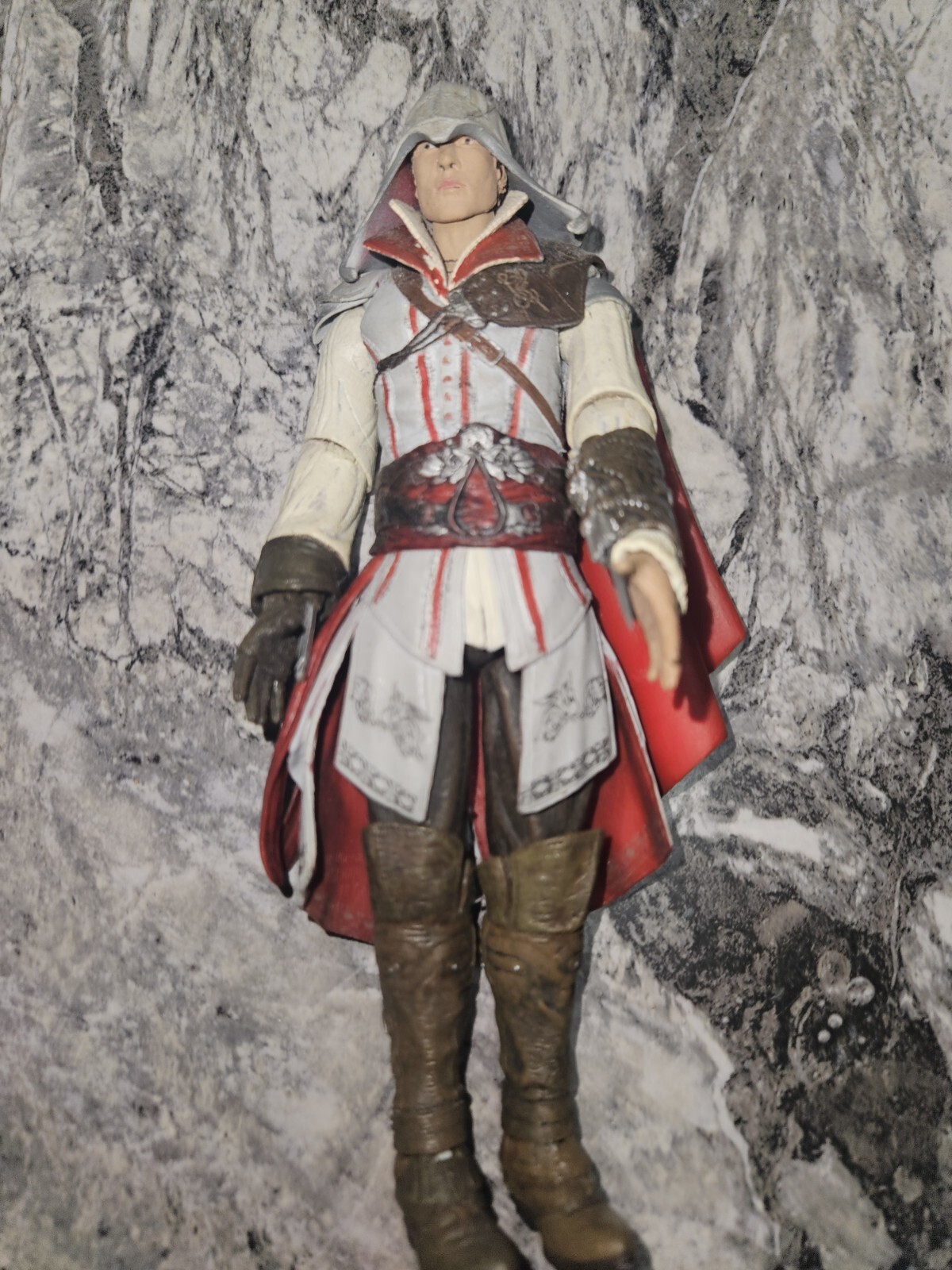 "Figura de acción Assassins Creed II 2 EZIO Auditore 6""! Traje Blanco NECA Leer
