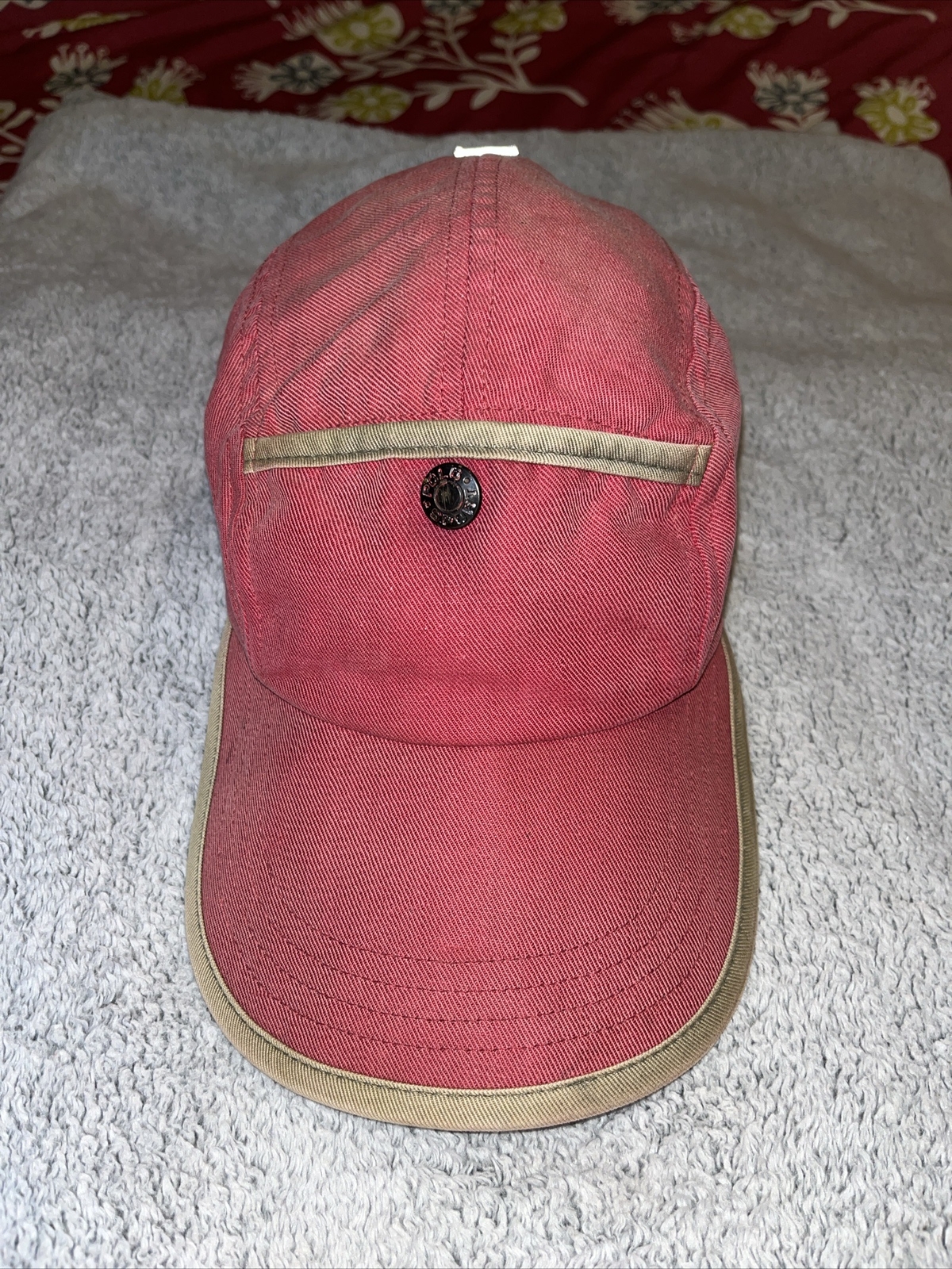 Vintage 90s Ralph Lauren Panel Hat Hi Tech Rare Sportsman Sport